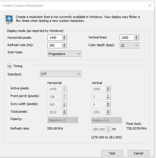 getting out of range error with this settings